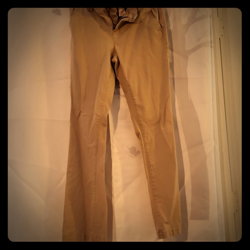 Mossimo Juniors sz.8 Bootcut Khakis Tan